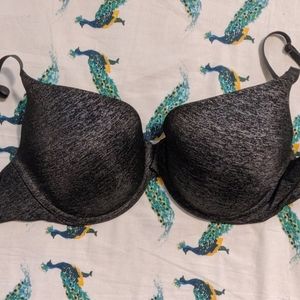 Dark Heather Gray Bra